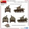 MiniArt 35425 M3 STUART LIGHT TANK, INITIAL PROD 1/35